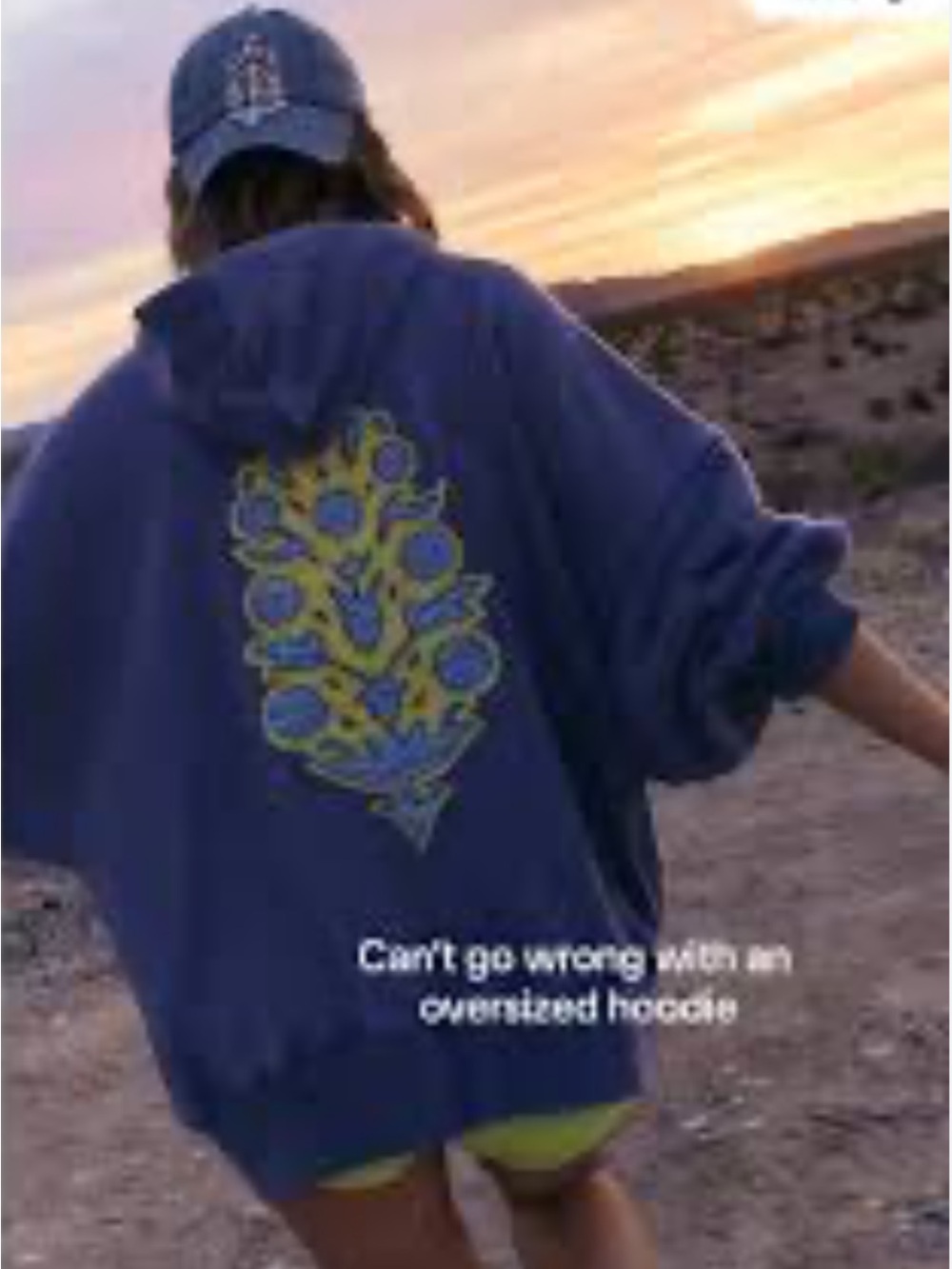 Free People Movement Sprint To The Finish Logo Hoodie | Large